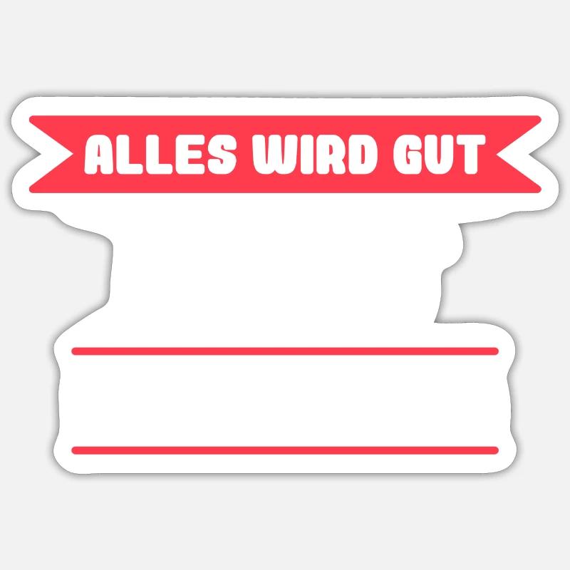 Birgit Name Design für stolze Birgits Sticker Größe S (10 x 10 cm)