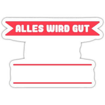 Heike Name Design für stolze Heikes - Sticker Größe S (10 x 10 cm) - Mattweiß - Vorne