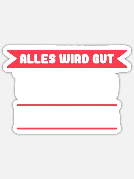 Kirsten Name Design für stolze Kirstens - Sticker Größe S (10 x 10 cm) - Mattweiß