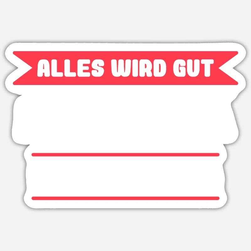 Michaela Name Design für stolze Michaelas Sticker Größe S (10 x 10 cm)