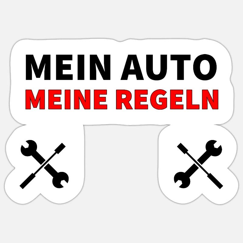 Sticker Größe S (10 x 10 cm) - 