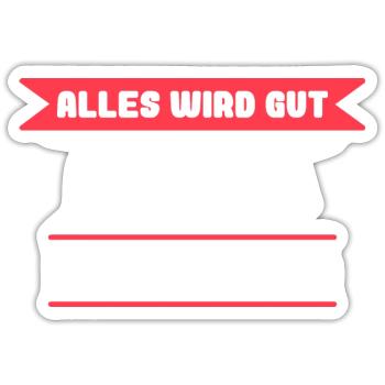 Bianca Name Design für stolze Biancas - Sticker Größe S (10 x 10 cm) - Mattweiß - Vorne