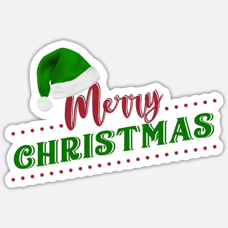 Elf - Sticker Größe S (10 x 10 cm) - Mattweiß