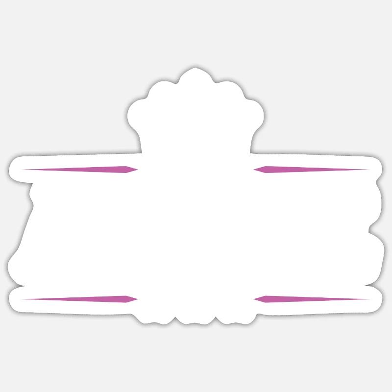 Amelie - Sticker size S (10 x 10 cm) - white matte