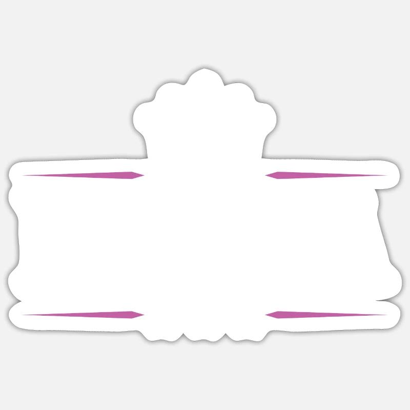 Frieda - Sticker size S (10 x 10 cm) - white matte