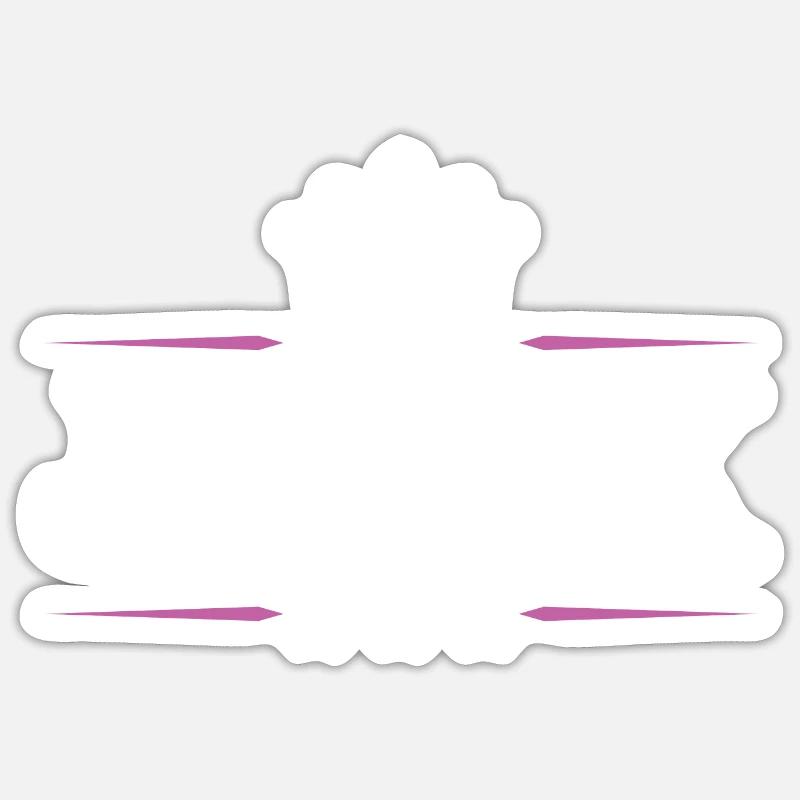 Jannik - Sticker taille S (10 x 10 cm) - blanc mat