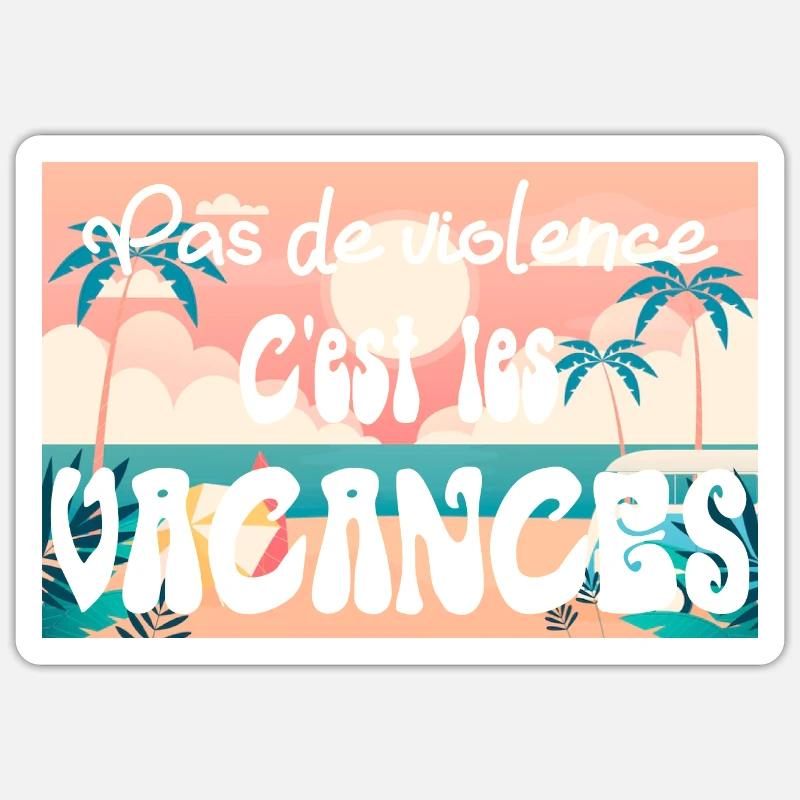 Sticker taille S (10 x 10 cm) - 