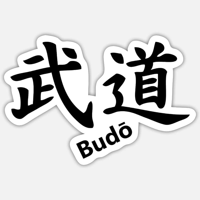 Budō Sticker Größe S (10 x 10 cm)