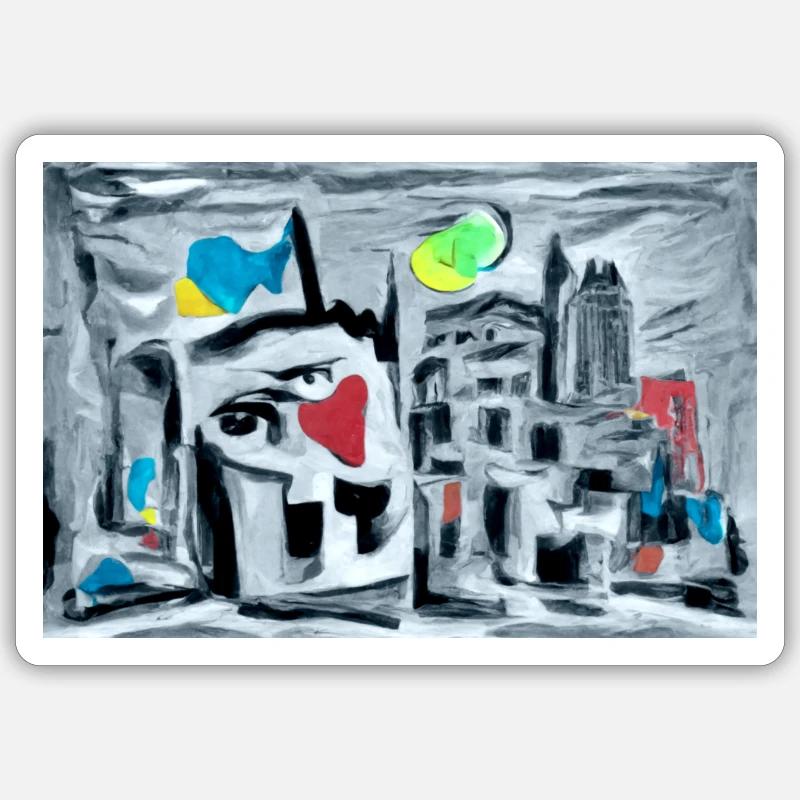 Sticker Größe S (10 x 10 cm) - 