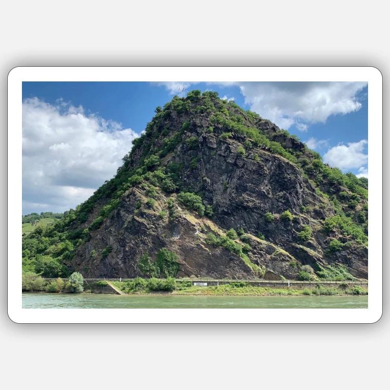 Mountain Sticker size S (10 x 10 cm)