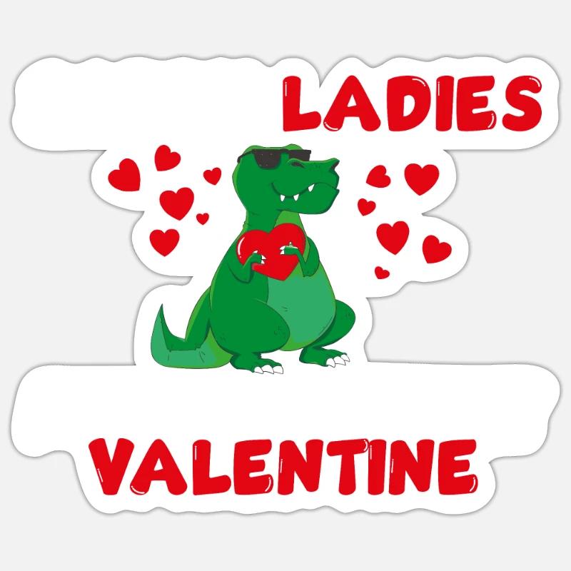 Sorry ladies rot wthie Sticker size S (10 x 10 cm)