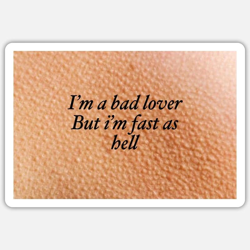 03DFE2D2 4E7E 4E8C 9B04 685491C9F258 chair de poule Sticker taille S (10 x 10 cm)