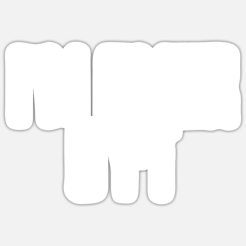 Je mesure plus de 6 pi 4 Sticker taille S (10 x 10 cm)