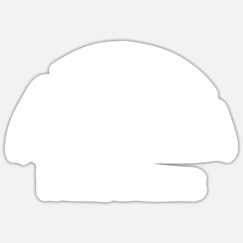 Be Brave, Be Fearless - Sticker size S (10 x 10 cm) - white matte