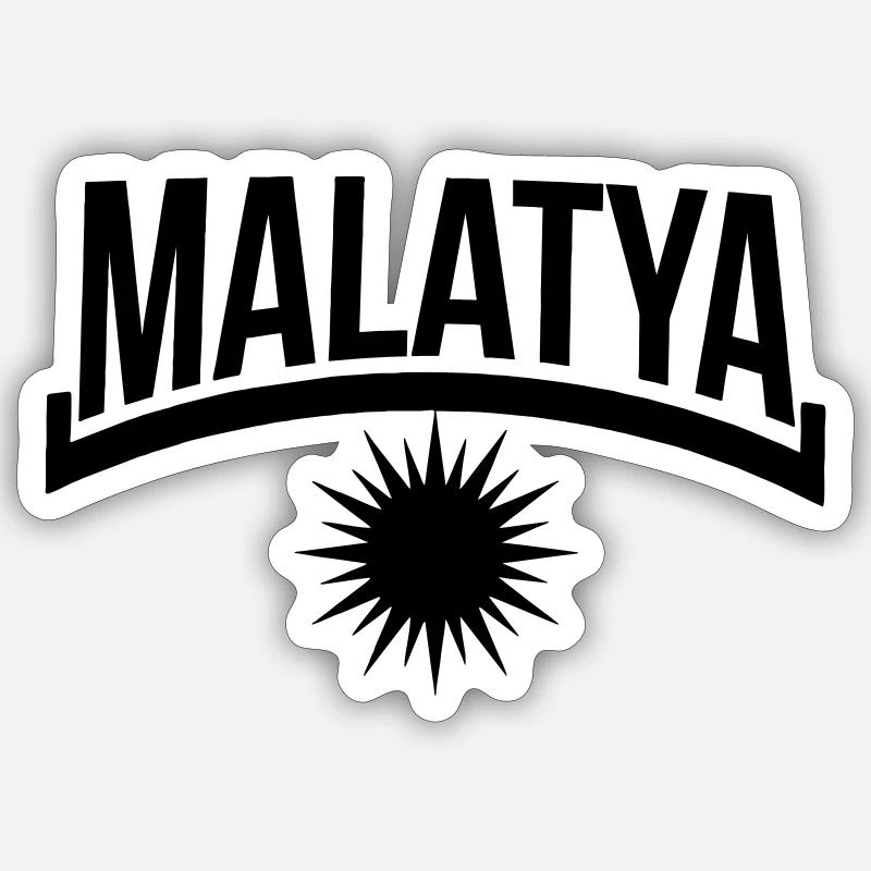 Malatya 44 Kurd - Sticker Größe S (10 x 10 cm) - Mattweiß