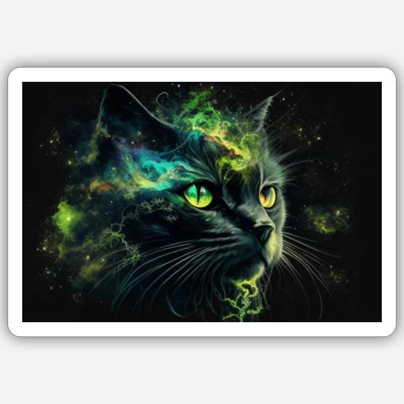 Chat #01 Sticker size S (10 x 10 cm)