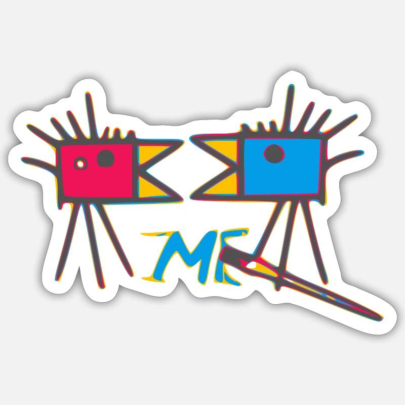 Sticker taille S (10 x 10 cm) - 