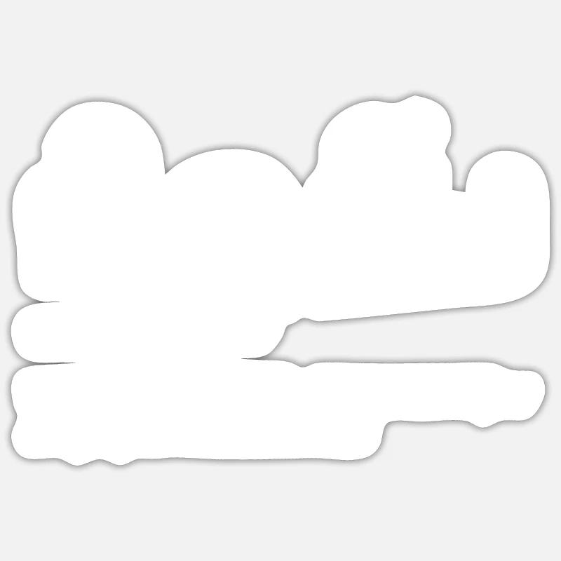 Thai - Sticker size S (10 x 10 cm) - white matte