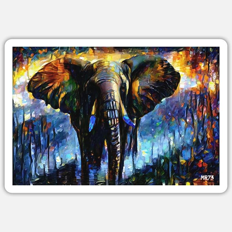 Sticker Größe S (10 x 10 cm) - 