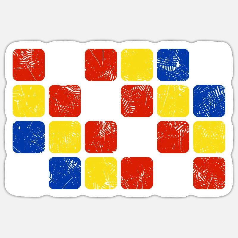 Anvers - Sticker taille S (10 x 10 cm) - blanc mat