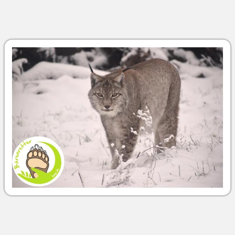 PRIMUS baerenretter - Sticker size S (10 x 10 cm) - white matte