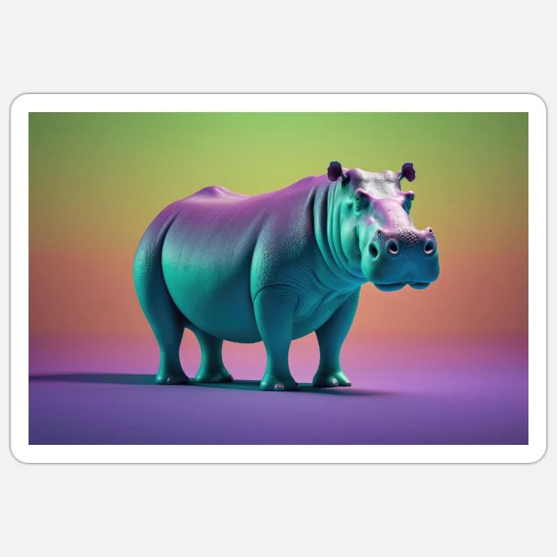 Sticker størrelse S (10 x 10 cm) -