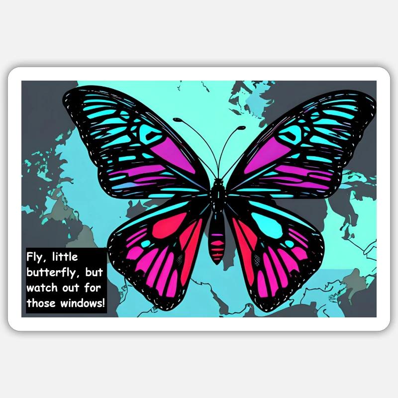 Sticker Größe S (10 x 10 cm) - 