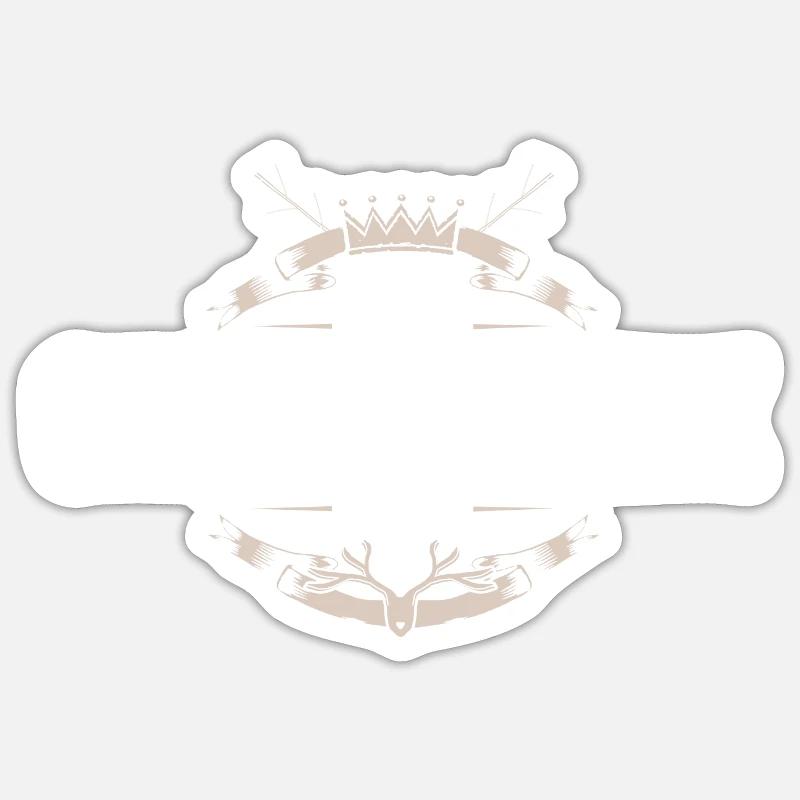 Chefkoch Kochen - Sticker Größe S (10 x 10 cm) - Mattweiß