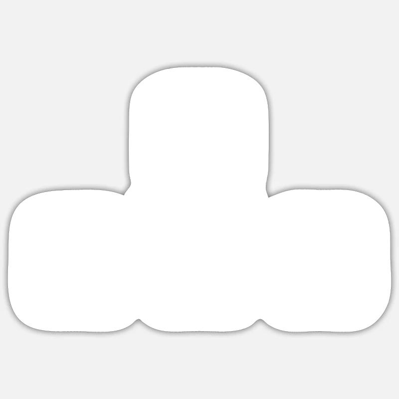 4&8 => pgamer - Sticker taille S (10 x 10 cm) - blanc mat