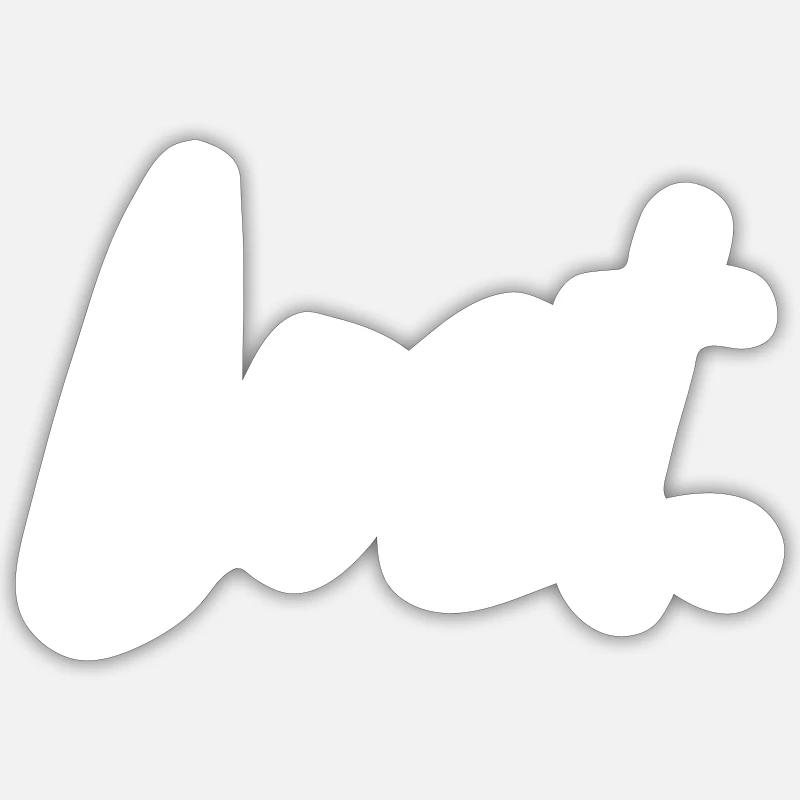 Lost! Sticker Größe S (10 x 10 cm)