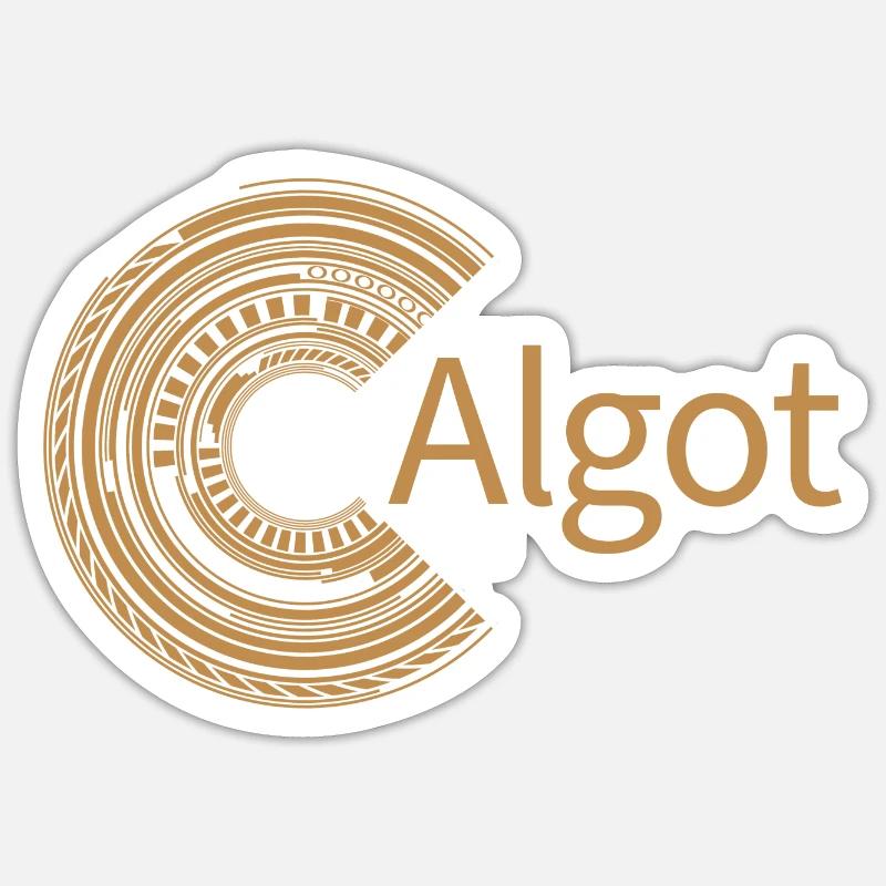 For Algot - Sticker size S (10 x 10 cm) - white matte