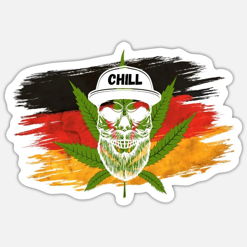 Sticker Größe S (10 x 10 cm) - 