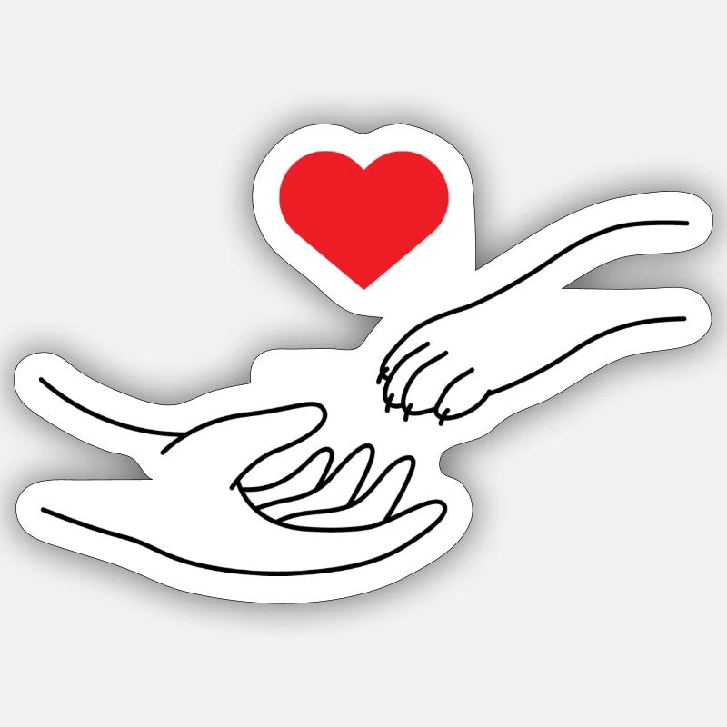 Sticker Größe S (10 x 10 cm) - 