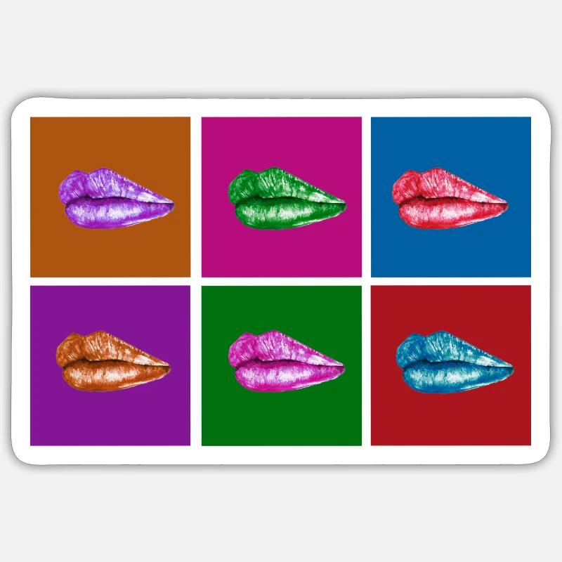 Lips Sticker size S (10 x 10 cm)