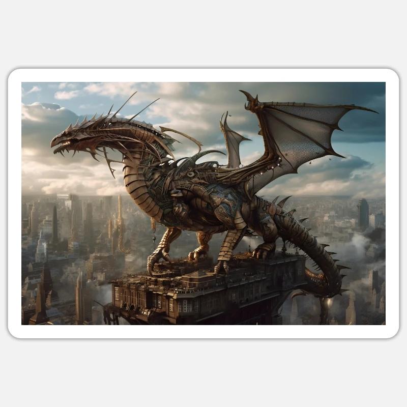 Sticker Größe S (10 x 10 cm) - 