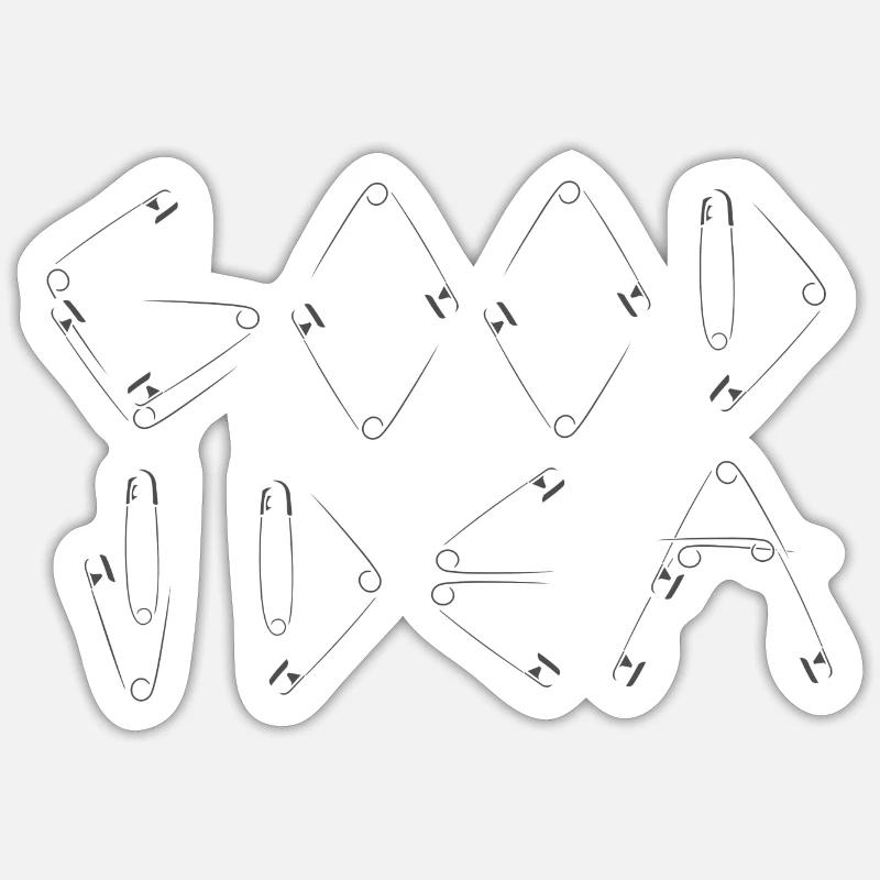 good idea - Sticker size S (10 x 10 cm) - white matte