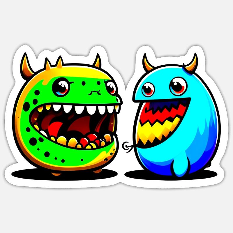 Sticker Größe S (10 x 10 cm) - 