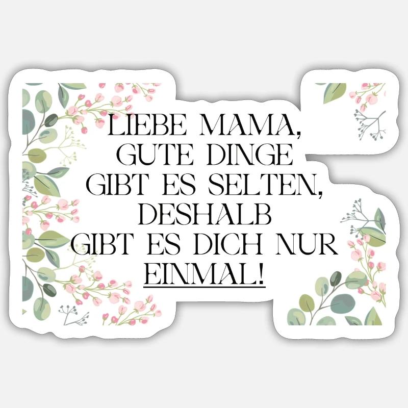 MAMA Sticker Größe S (10 x 10 cm)