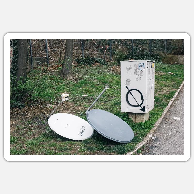 No reception Sticker size S (10 x 10 cm)