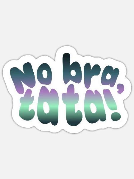 - Sticker size S (10 x 10 cm) - white matte