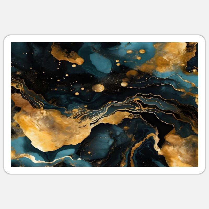 Marble Natural Stone Texture Sticker size S (10 x 10 cm)