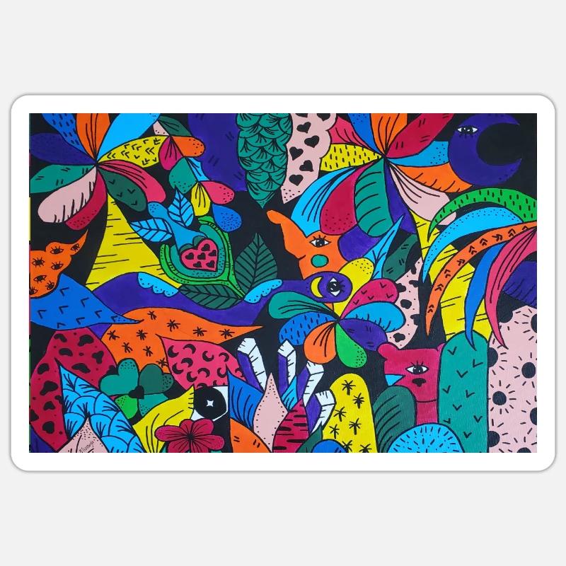 Sticker taille S (10 x 10 cm) - 