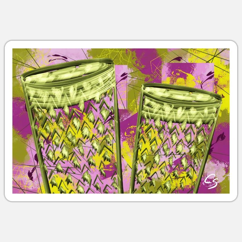 Sticker taille S (10 x 10 cm) - 