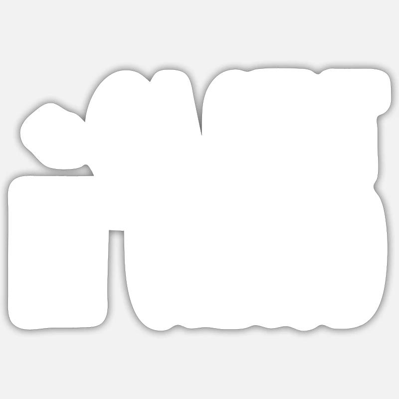 Sticker taille S (10 x 10 cm) -