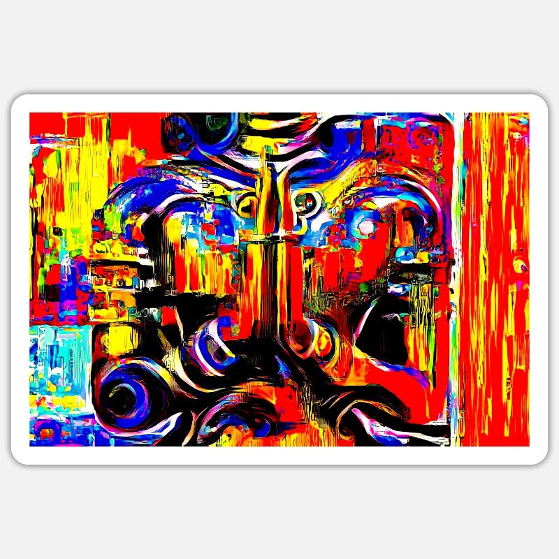 Sticker Größe S (10 x 10 cm) - 