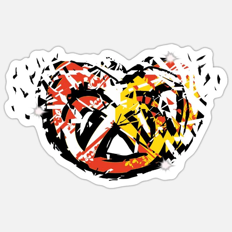 Sticker taille S (10 x 10 cm) - 