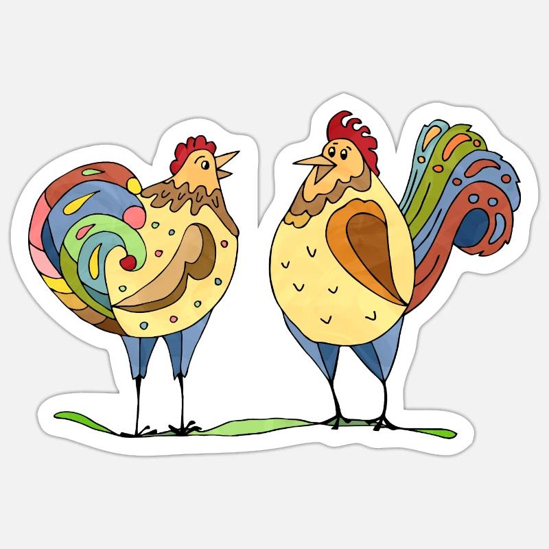 Sticker taille S (10 x 10 cm) - 