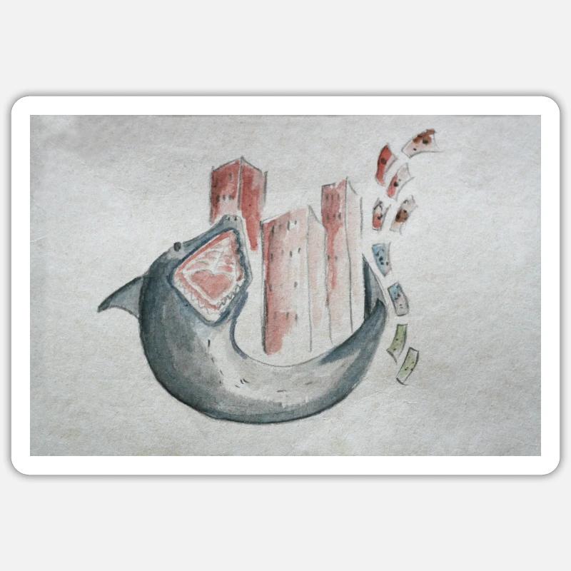 Sticker Größe S (10 x 10 cm) - 