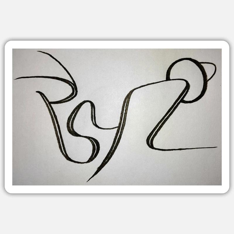 Sticker Größe S (10 x 10 cm) - 