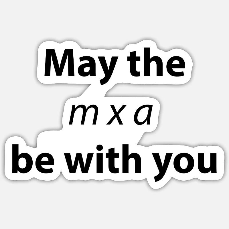 Que la Force soit avec vous - Chemise Nerd Sticker taille S (10 x 10 cm)